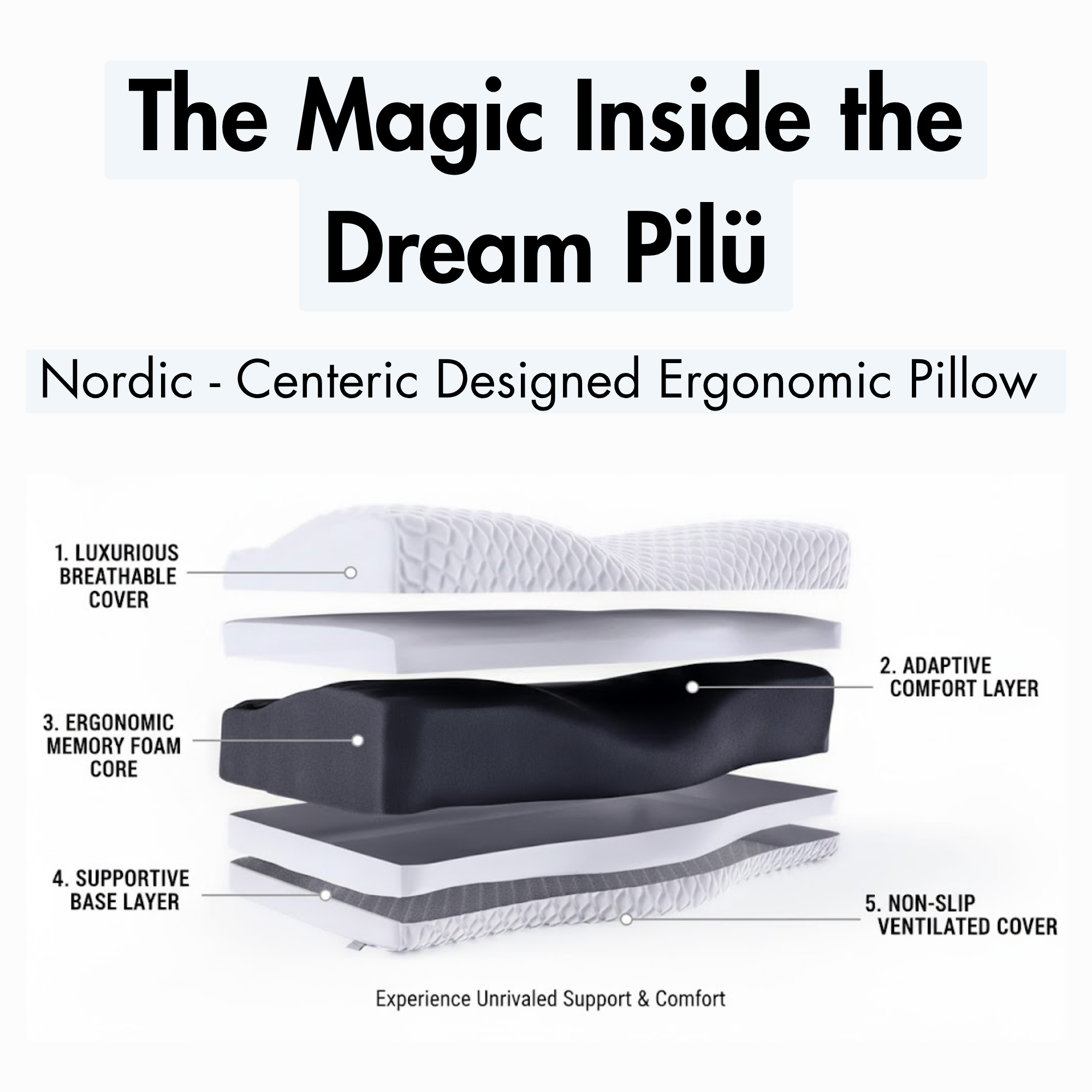 Dream Pilü - Sleep Better, Wake up Pain-Free